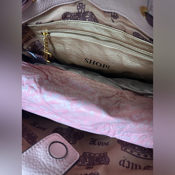 Juicy UK Daydreamer Y2K Burgundy & Pink Handbag Sold Out - Picture 10 of 14